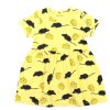 Kids Mini Rodini Dresses | Mini Rodini Dress Yellow Mouse/Cheese