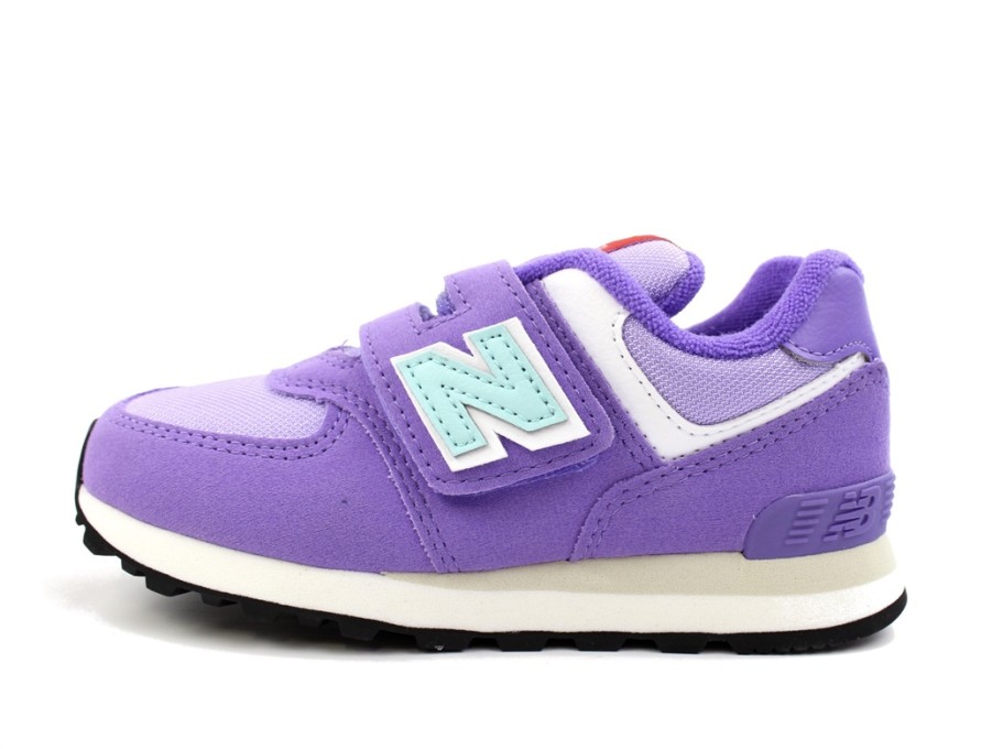 Kids New Balance Shoes And Sneakers | New Balance Violet Crush/Bright Cyan Sneaker