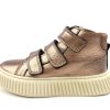 Kids Bisgaard Shoes And Sneakers | Bisgaard Rose Gold Metallic Boots Debbie