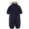 Kids Wheat Coveralls | Wheat Dark Blue Tech Jumpsuit Moe