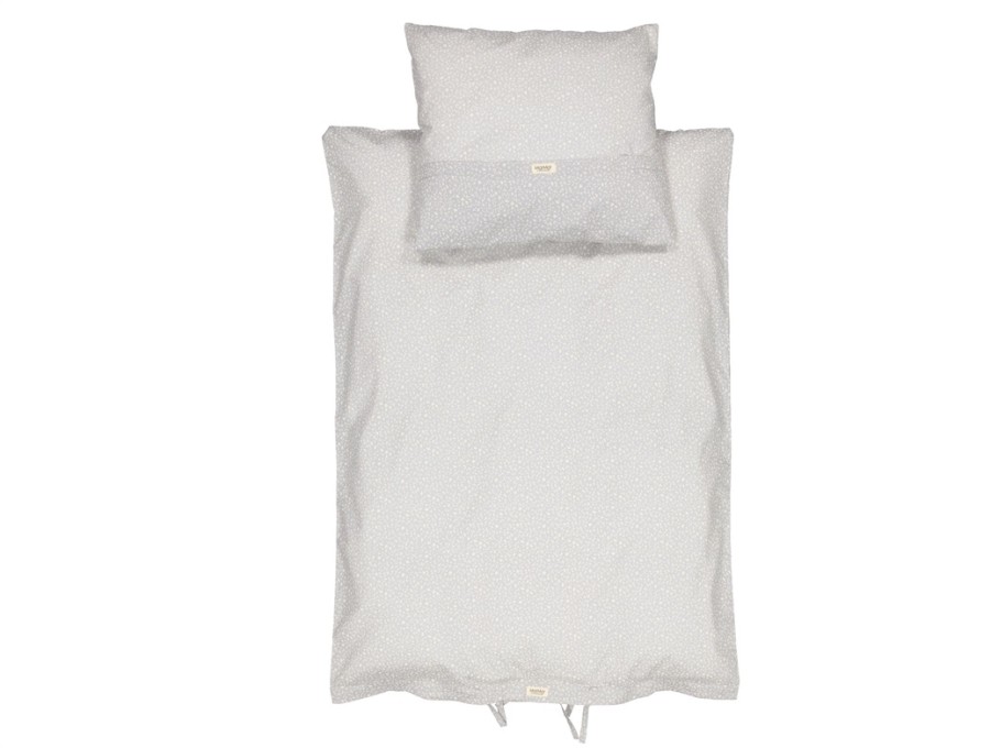 Accessories And Home MarMar Copenhagen | Marmar Meadow Leaves Junior Bedding Crispy Poplin