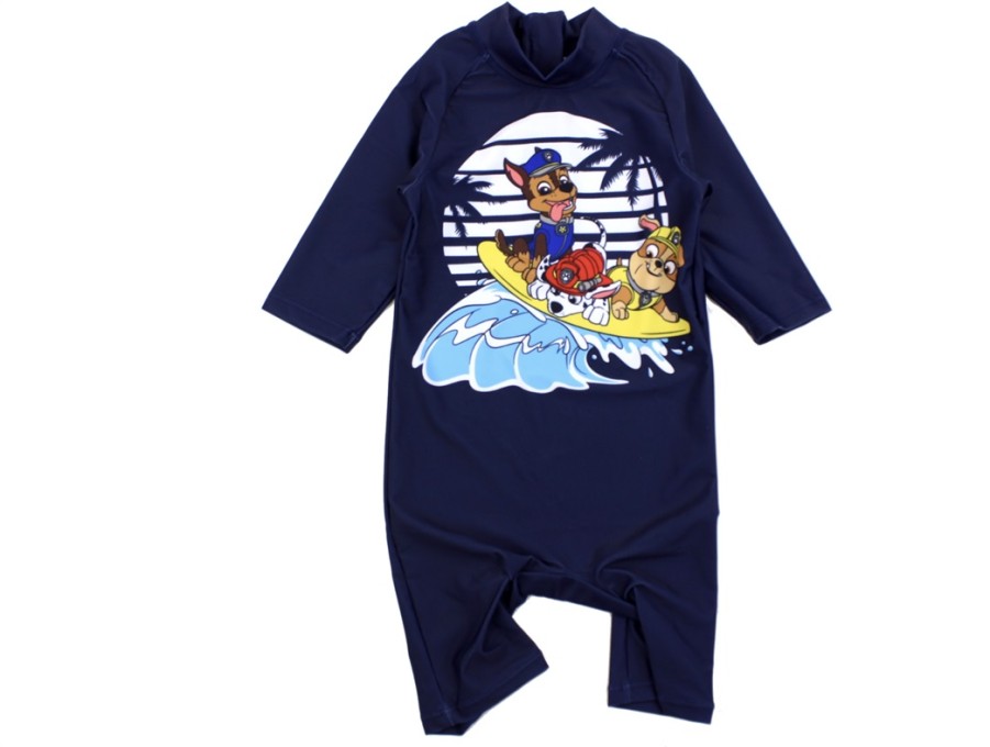 Baby Name It Swimwear | Name It Dark Sapphire Swimsuit Paw Patrol Upf 50+