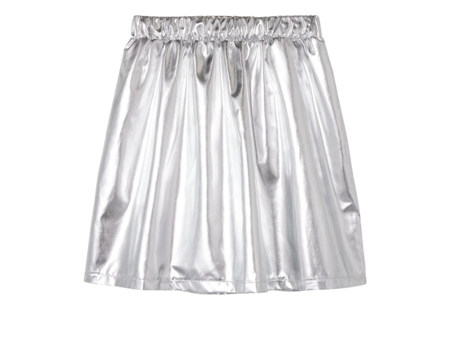 Kids Name It Skirts | Name It Silver Shimmer Skirt