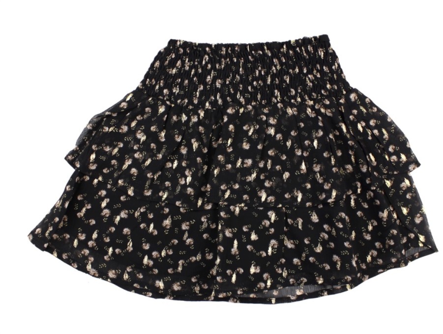 Kids Petit by Sofie Schnoor Skirts | Sofie Schnoor Girls Skirt Black Flower