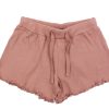 Tweens Wheat Shorts | Wheat Old Rose Shorts Gertrud Rib