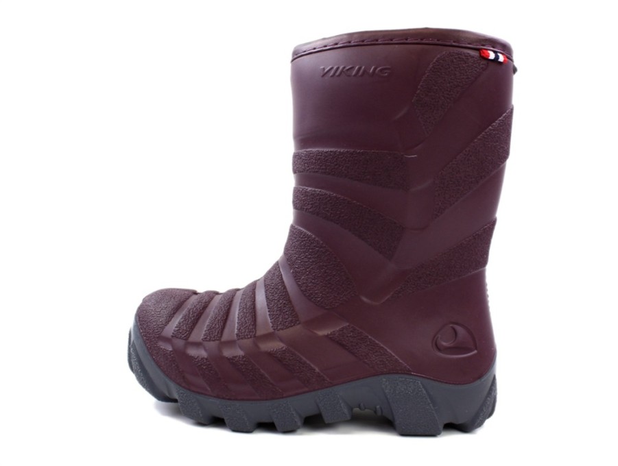 Baby Viking Thermal Boots And Winter Rubber Boots | Viking Thermal Boot Ultra 2.0 Grape/Grey