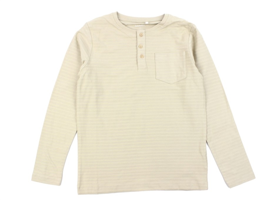 Tweens Name It Blouses And Knitwear | Name It Oxford Tan Blouse