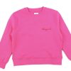 Kids Mads Nørgaard Blouses And Knitwear | Mads Norgaard Fuchsia Purple Sweatshirt Talinka