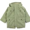 Baby Lil Atelier Winter Jackets | Lil Atelier Oil Green Winter Jacket