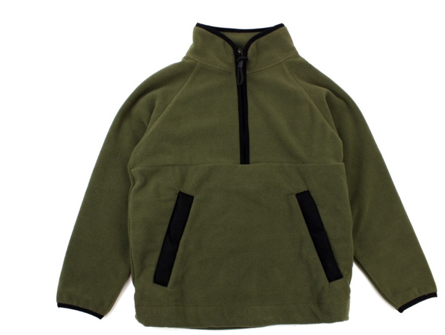 Kids Mads Nørgaard Transition Jackets | Mads Norgaard Fleece Jacket Salio Army