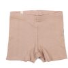 Tweens Wheat Shorts | Wheat Rib Shorts Rose Dawn