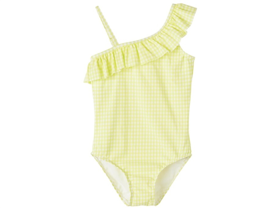 Baby Name It Swimwear | Name It Lemon Tonic Swimsuit Neon