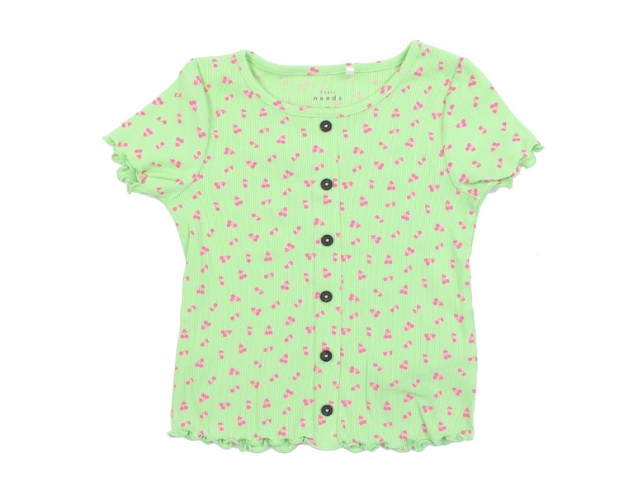 Tweens Name It Tops | Name It Green Ash Top Cherry