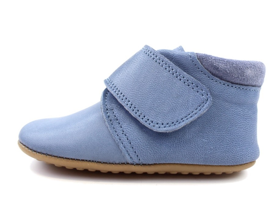 Baby Pom Pom Slippers | Pom Pom Slippers Dusty Blue