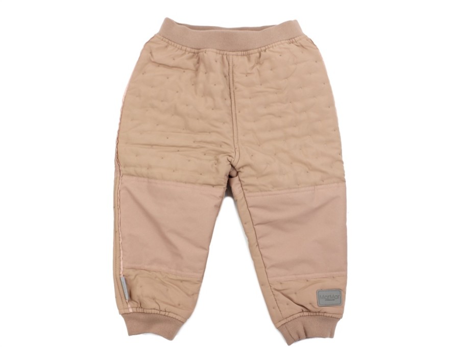 Baby MarMar Copenhagen Thermal Wear And Fleece | Marmar Rose Brown Thermal Pants Odin