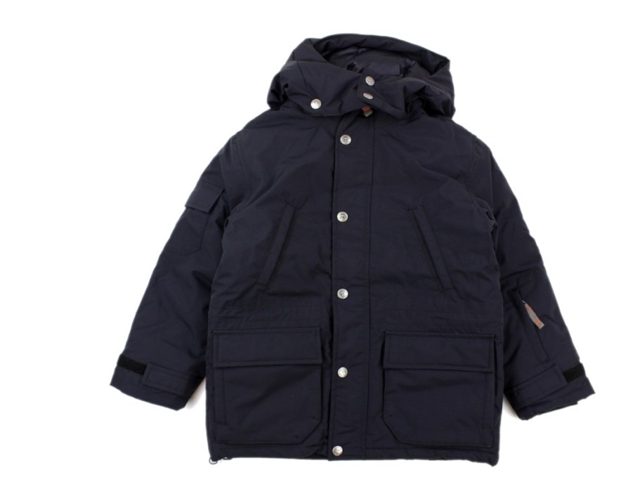 Tweens Ver de Terre Winter Jackets | Ver De Terre Winter Jacket Arctic Black With Dun