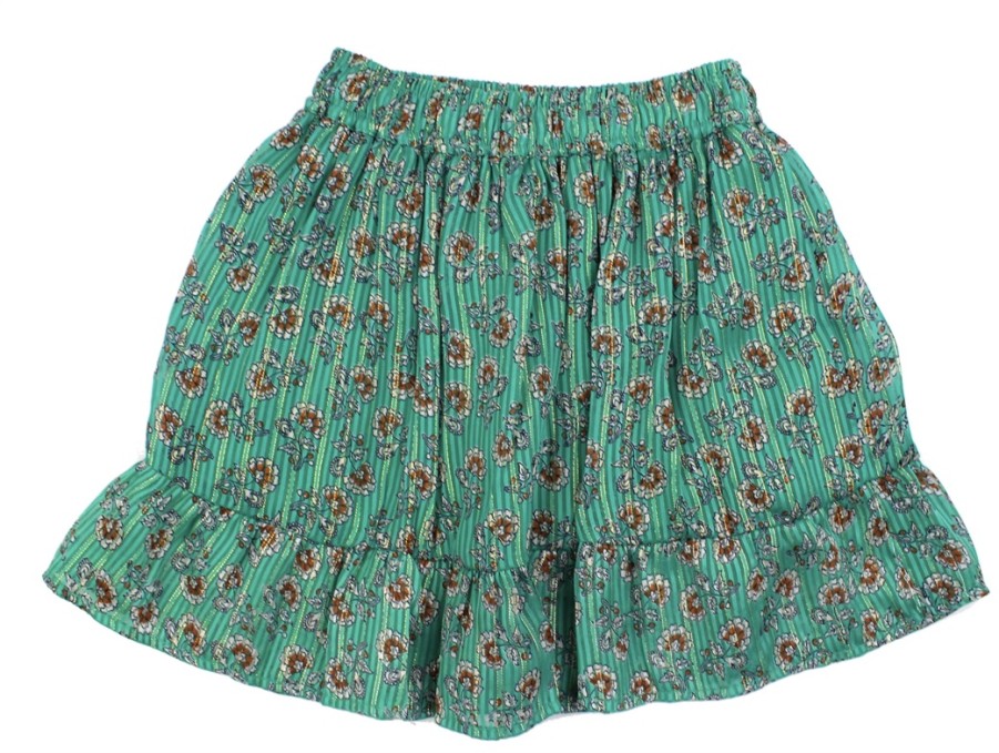 Kids Name It Skirts | Name It Emerald Skirt Flowers/Glitter