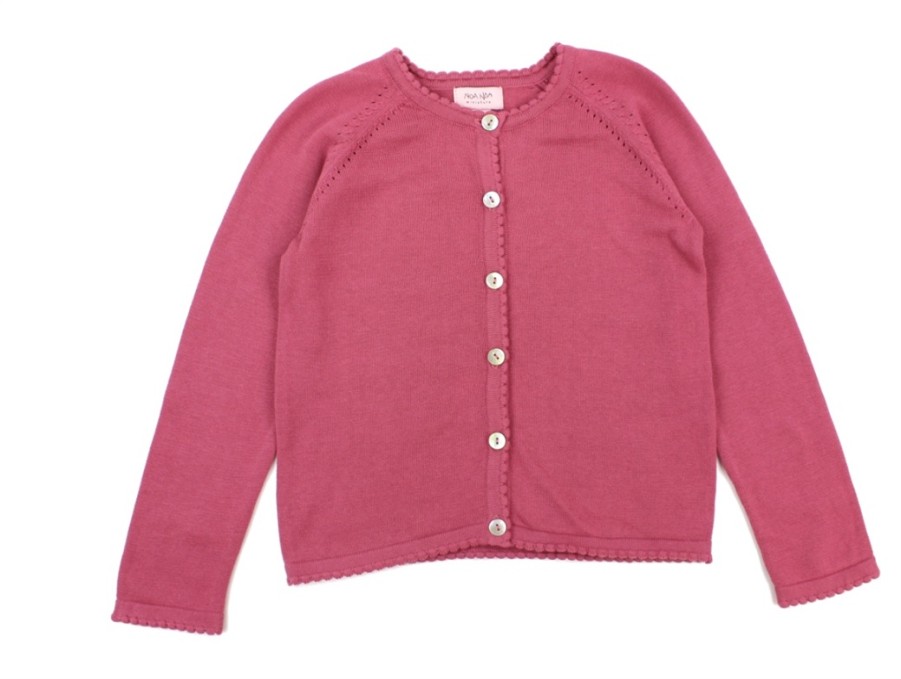 Kids Noa Noa Miniature Cardigans | Noa Noa Miniature Cardigan Rose Wine