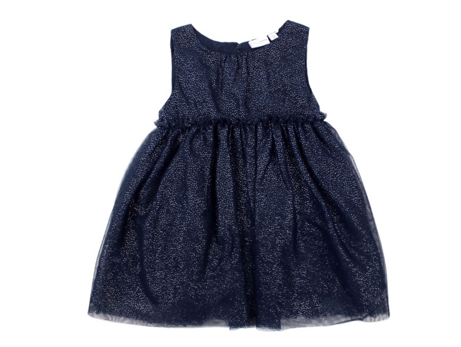 Kids Name It Dresses | Name It Dress Dark Sapphire Glitter