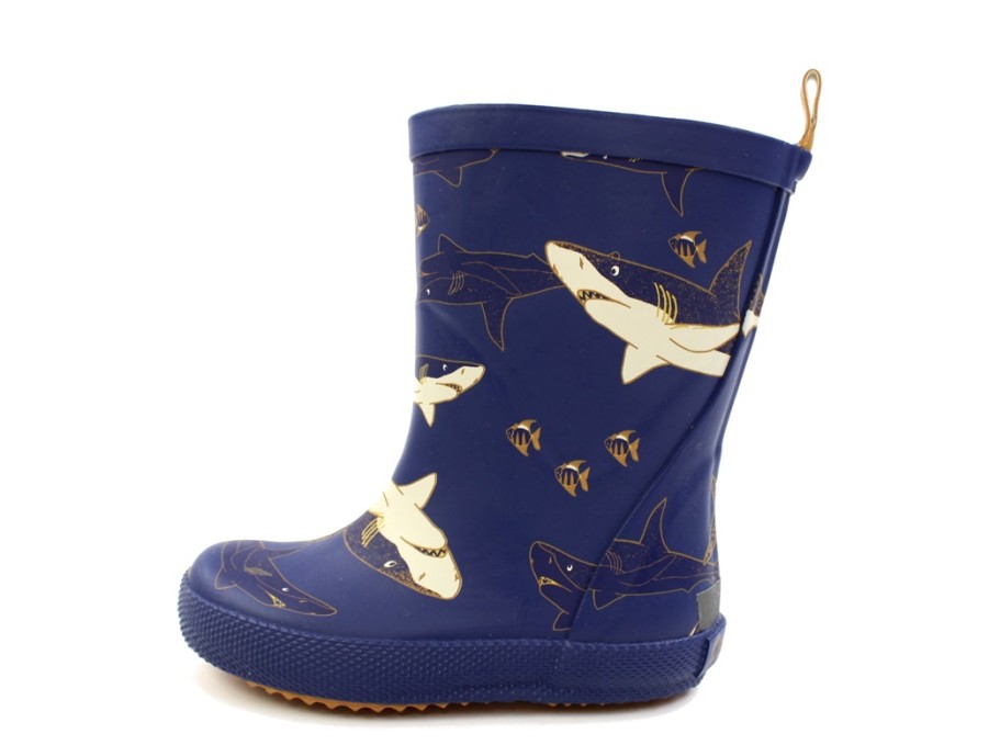 Baby Celavi Rubber Boots | Celavi Buckthorn Brown Rubber Boot Sharks