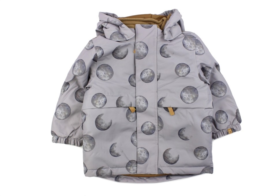 Baby Lil Atelier Winter Jackets | Lil Atelier Wet Weather Printed Winter Jacket