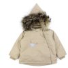 Baby Mini A Ture Winter Jackets | Mini A Ture Savannah Tan Winter Jacket Wang Fur