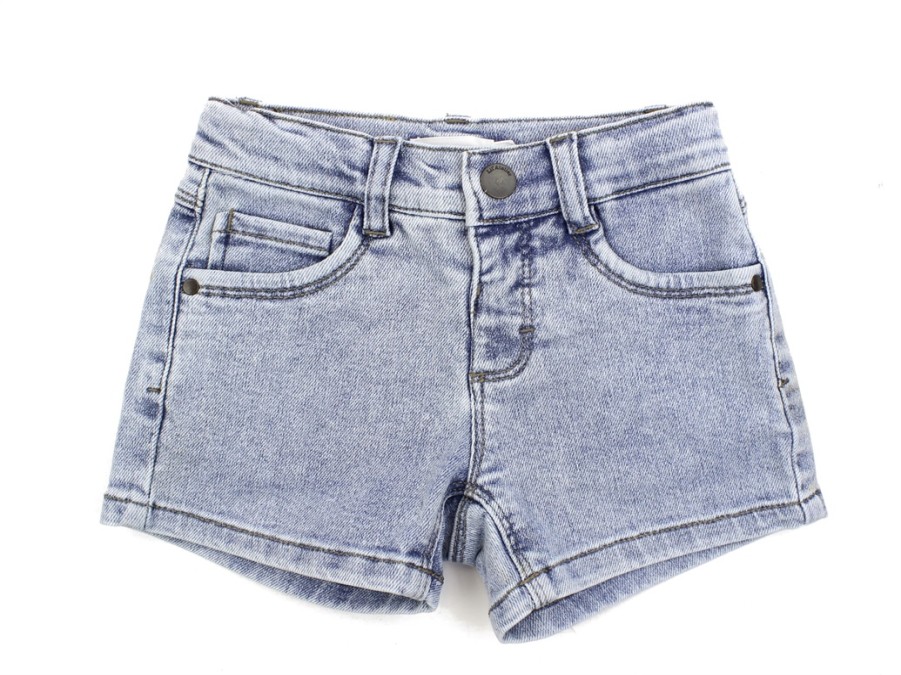 Baby Lil Atelier Shorts | Lil Atelier Light Blue Denim Shorts