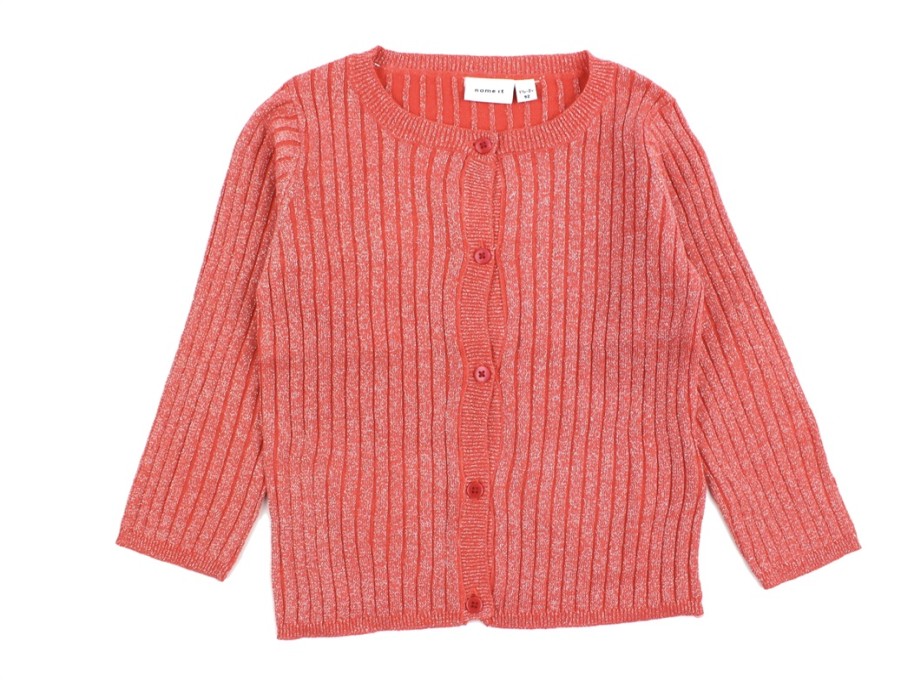 Baby Name It Cardigans | Name It Hibiscus Cardigan Glitter