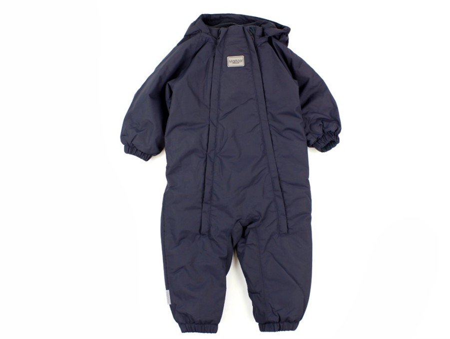 Baby MarMar Copenhagen Coveralls | Marmar Oriel Snowsuit Darkest Blue