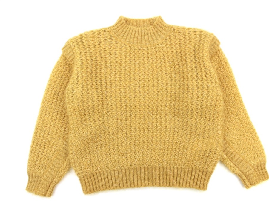 Kids Petit by Sofie Schnoor Blouses And Knitwear | Sofie Schnoor Girls Knit Yellow Glitter