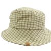 Accessories And Home Lil Atelier | Lil Atelier Sage Sunhat Checkered