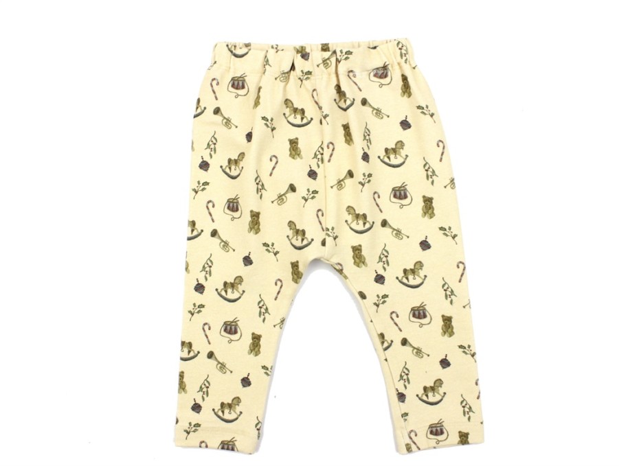 Baby Lil Atelier Pants And Leggings | Lil Atelier Wood Ash Christmas Trousers