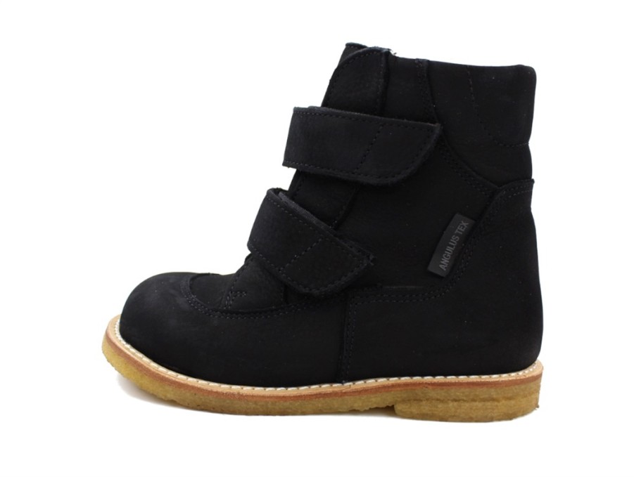 Tweens Angulus Winter Boots | Angulus Winter Boot Black With Tex