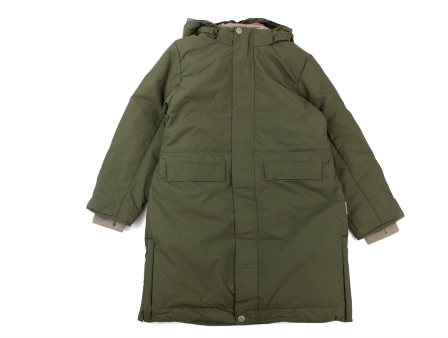 Tweens Mini A Ture Winter Jackets | Mini A Ture Winter Jacket Venca Green