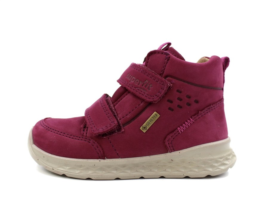 Baby Superfit Shoes And Sneakers | Superfit Boot Breeze Pink/Orange With Gore-Tex