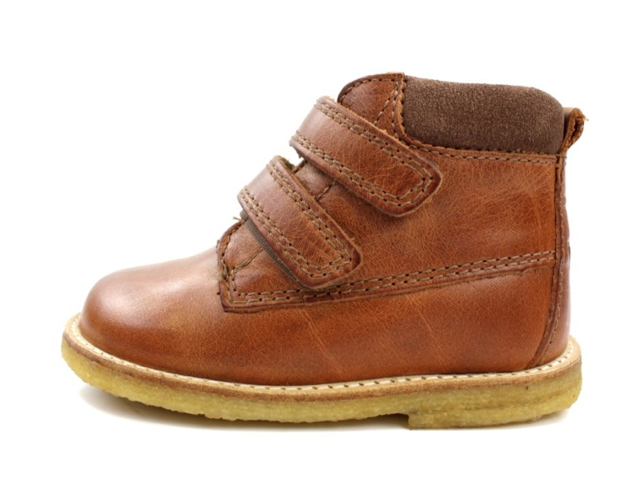 Baby Arauto RAP Winter Boots | Arauto Rap Cognac Winter Boot Basse With Velcro And Tex