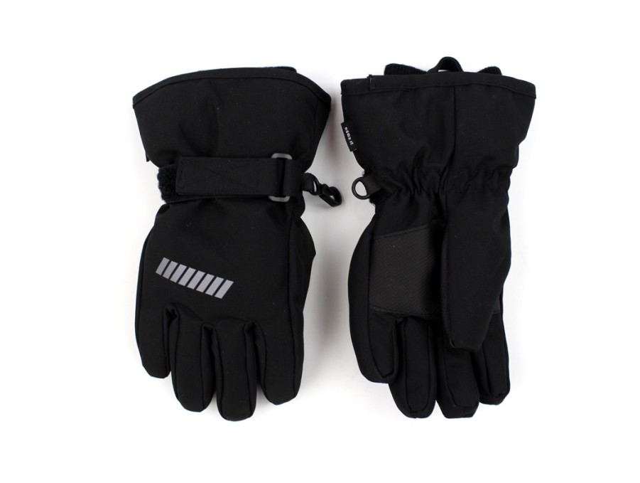 Kids Name It Gloves | Name It Black Ski Gloves