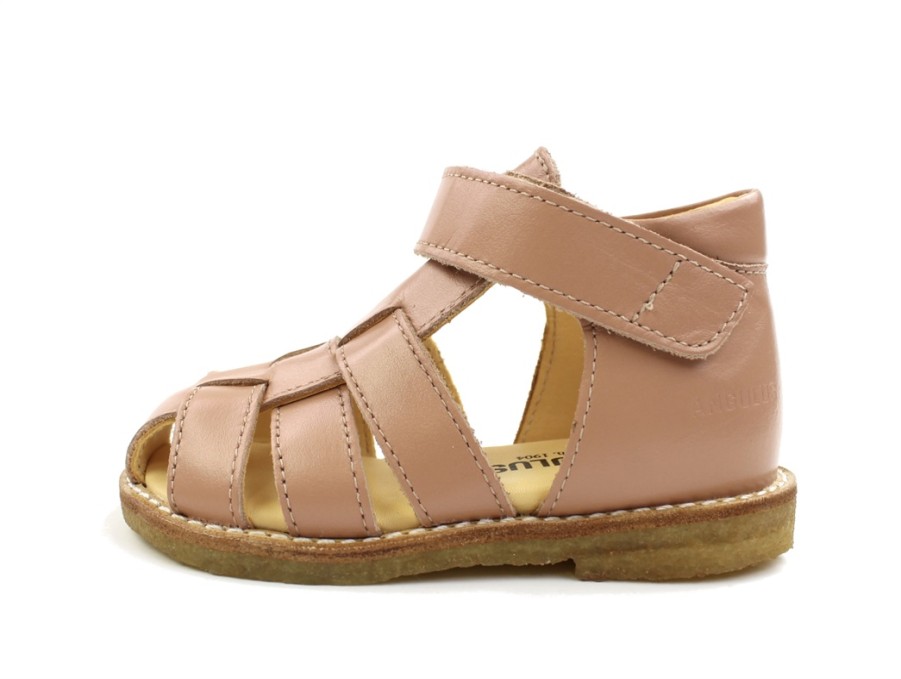 Baby Angulus Sandals | Angulus Dark Peach Sandal