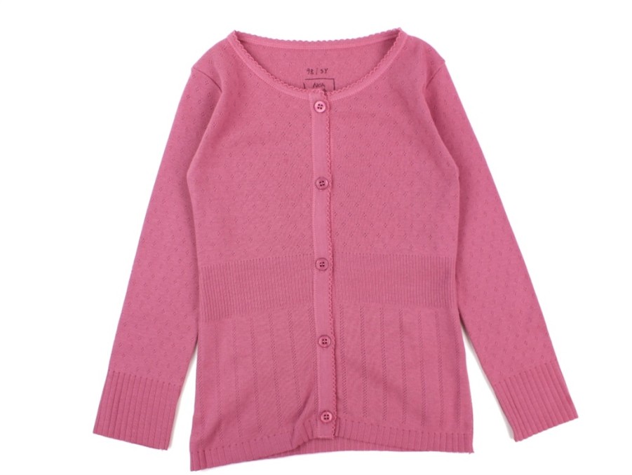 Kids Noa Noa Miniature Cardigans | Noa Noa Miniature Cardigan Doria Rose Wine