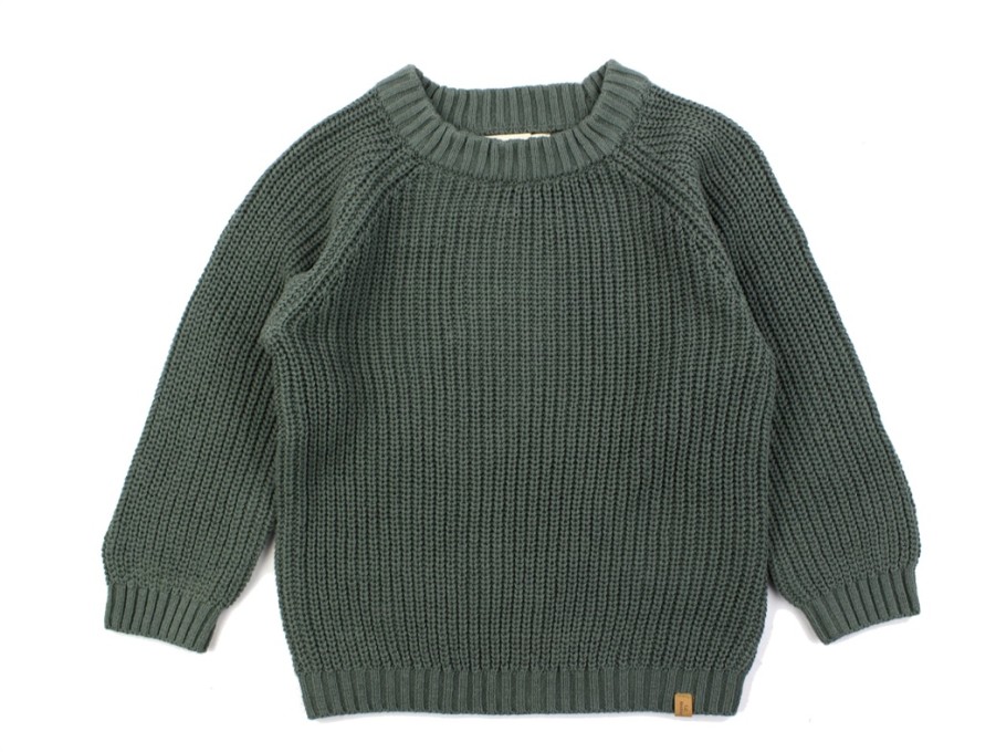 Baby Lil Atelier Blouses And Knitwear | Lil Atelier Laurel Wreath Knit Pullover