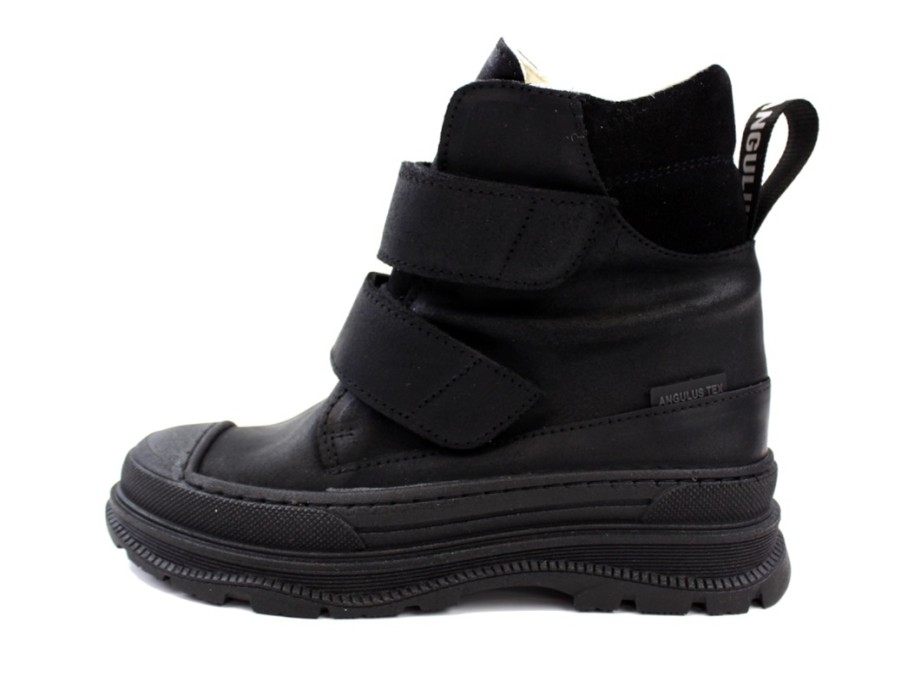 Tweens Angulus Winter Boots | Angulus Winter Boot Black With Tex