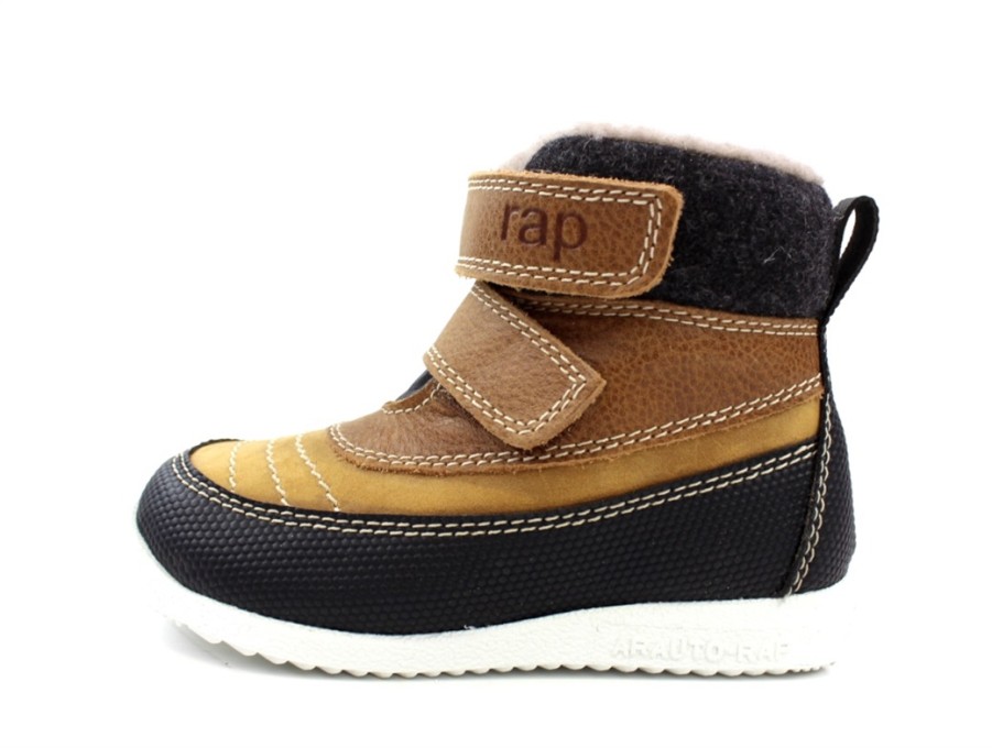 Kids Arauto RAP Winter Boots | Arauto Rap Cognac Winter Boot Steve With Tex