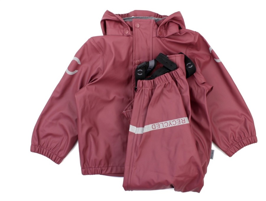 Baby Mikk line Rainwear | Mikk-Line Rainwear Pants And Jacket Wild Ginger