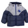 Baby Name It Winter Jackets | Name It Dark Sapphire Reflective Puffer Winter Jacket