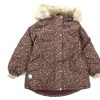 Tweens Wheat Winter Jackets | Wheat Winter Jacket Mathilde Eggplant Flowers