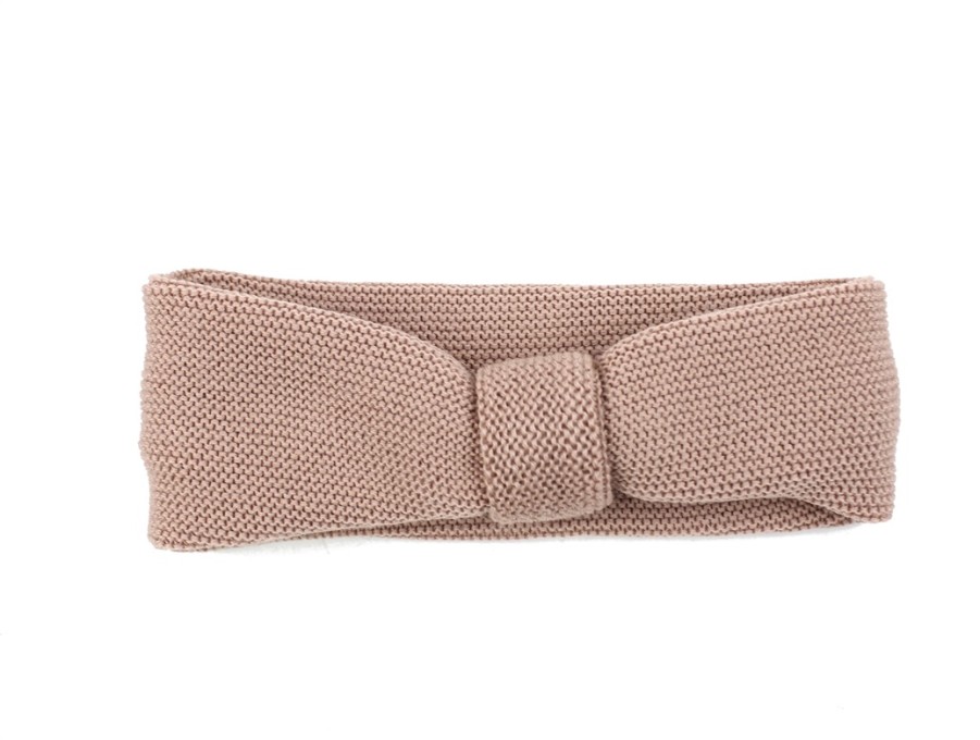 Baby HUTTEliHUT Wool | Huttelihut Dusty Rose Wool Headband