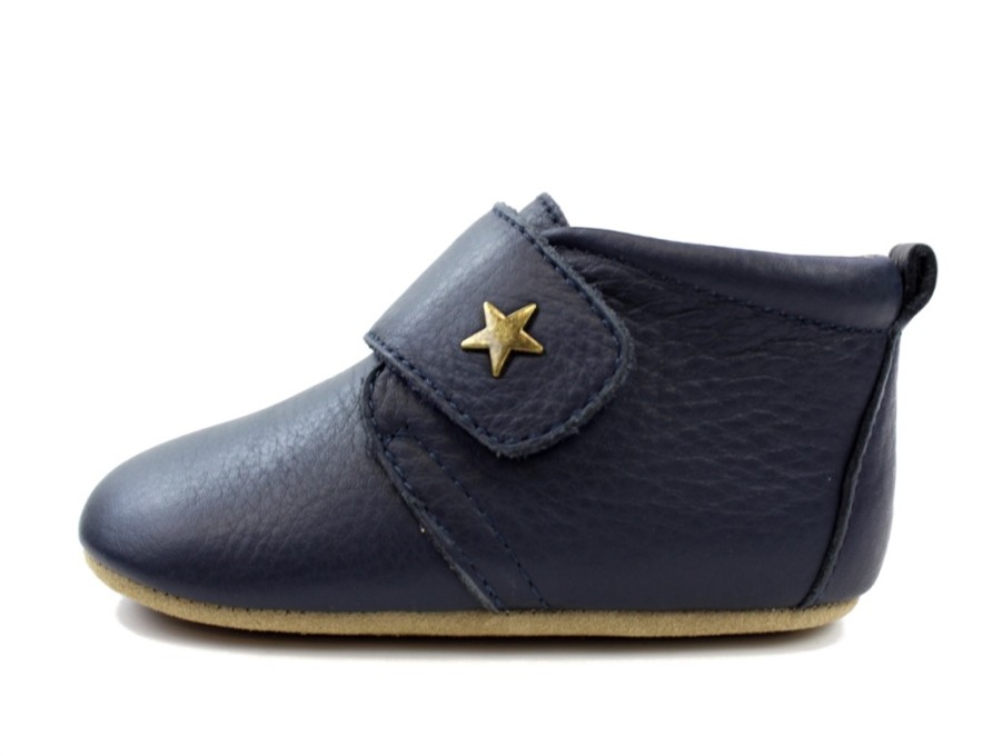 Baby Bisgaard Slippers | Bisgaard Slipper Navy Star