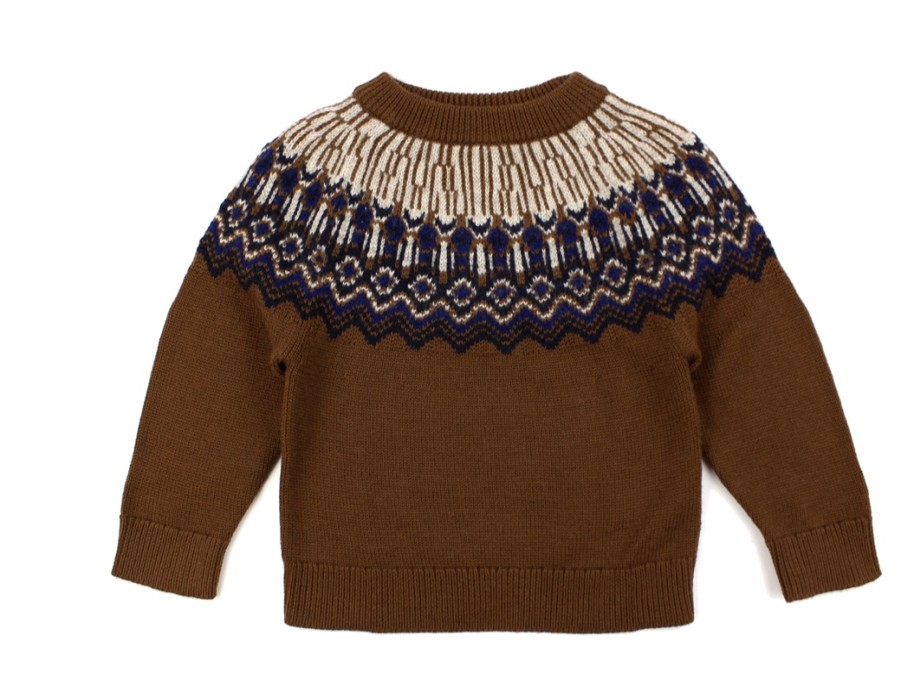 Baby FUB Blouses And Knitwear | Fub Amber Fair Isle Merino Wool Sweater