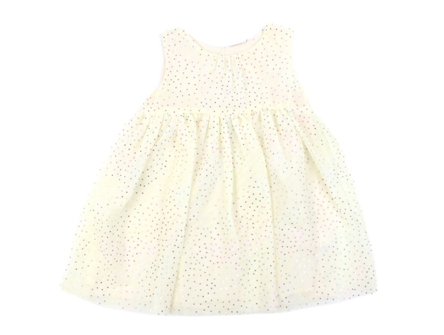 Kids Name It Dresses | Name It Buttercream Multicolor Glitter Tulle Dress