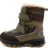 Kids Bisgaard Winter Boots | Bisgaard Army Winter Boot Eddie With Velcro And Tex